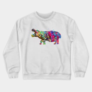Hippopotamus Crewneck Sweatshirt